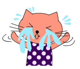 Kawaii!!! cat sticker sticker #404820