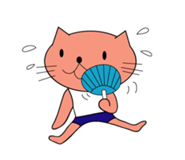 Kawaii!!! cat sticker sticker #404830