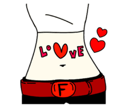 RINA OCHOKU Everyday ver. sticker #405381