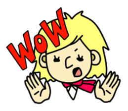 RINA OCHOKU Everyday ver. sticker #405392