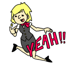 RINA OCHOKU Everyday ver. sticker #405393