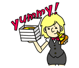 RINA OCHOKU Everyday ver. sticker #405395