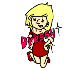 RINA OCHOKU Everyday ver. sticker #405396