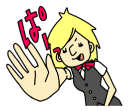 RINA OCHOKU Everyday ver. sticker #405401