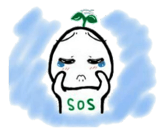 SOS - YaYa sticker #405619