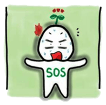 SOS - YaYa sticker #405621