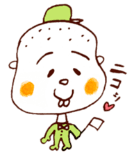 Satoshi's happy characters vol.04 sticker #405749