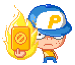 Mr.Dot & Ms.Pixel sticker #405851