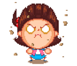 Mr.Dot & Ms.Pixel sticker #405860