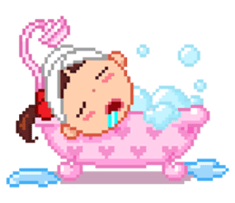 Mr.Dot & Ms.Pixel sticker #405863