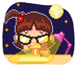 Mr.Dot & Ms.Pixel sticker #405866