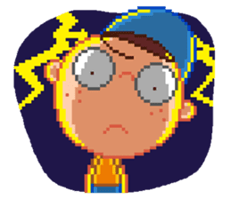 Mr.Dot & Ms.Pixel sticker #405867