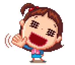 Mr.Dot & Ms.Pixel sticker #405880