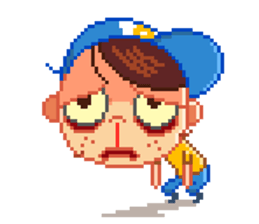 Mr.Dot & Ms.Pixel sticker #405886