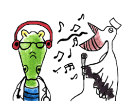 Dr.Crocodile sticker #406038