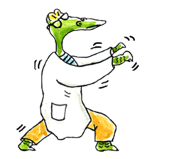 Dr.Crocodile sticker #406047
