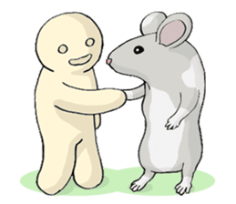 Mocchi-man sticker #406543