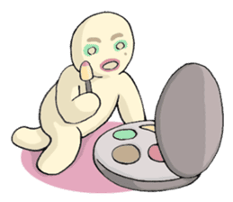 Mocchi-man sticker #406553