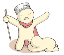 Mocchi-man sticker #406555