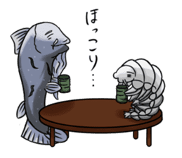 The Giant Isopod And His Friends sticker #406688