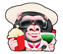 homo apeian sticker #407055