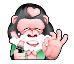 homo apeian sticker #407057