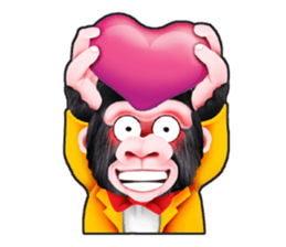 homo apeian sticker #407063