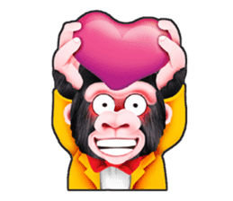 homo apeian sticker #407063