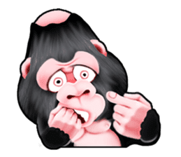 homo apeian sticker #407065