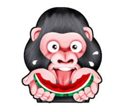 homo apeian sticker #407069