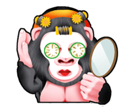 homo apeian sticker #407070