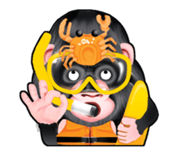 homo apeian sticker #407072