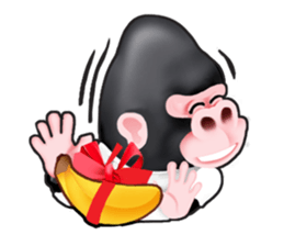 homo apeian sticker #407085