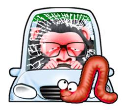 homo apeian sticker #407086