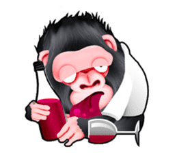 homo apeian sticker #407088