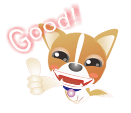 Dog-Chihuahua sticker #407176