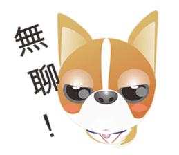 Dog-Chihuahua sticker #407180