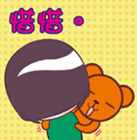 Taiwan iconic doll "Shi-Han" Q version sticker #407303