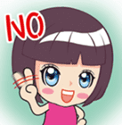 Taiwan iconic doll "Shi-Han" Q version sticker #407326