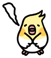 Cockatiel "Okameinko-kko" sticker #407678