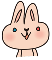 tonny of a rabbit sticker #408105