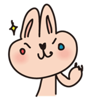 tonny of a rabbit sticker #408106