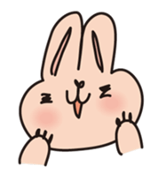 tonny of a rabbit sticker #408108