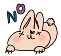 tonny of a rabbit sticker #408110