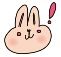 tonny of a rabbit sticker #408118