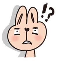 tonny of a rabbit sticker #408123