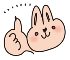 tonny of a rabbit sticker #408126