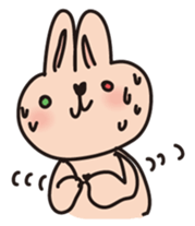 tonny of a rabbit sticker #408129