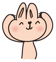 tonny of a rabbit sticker #408131