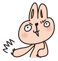 tonny of a rabbit sticker #408133